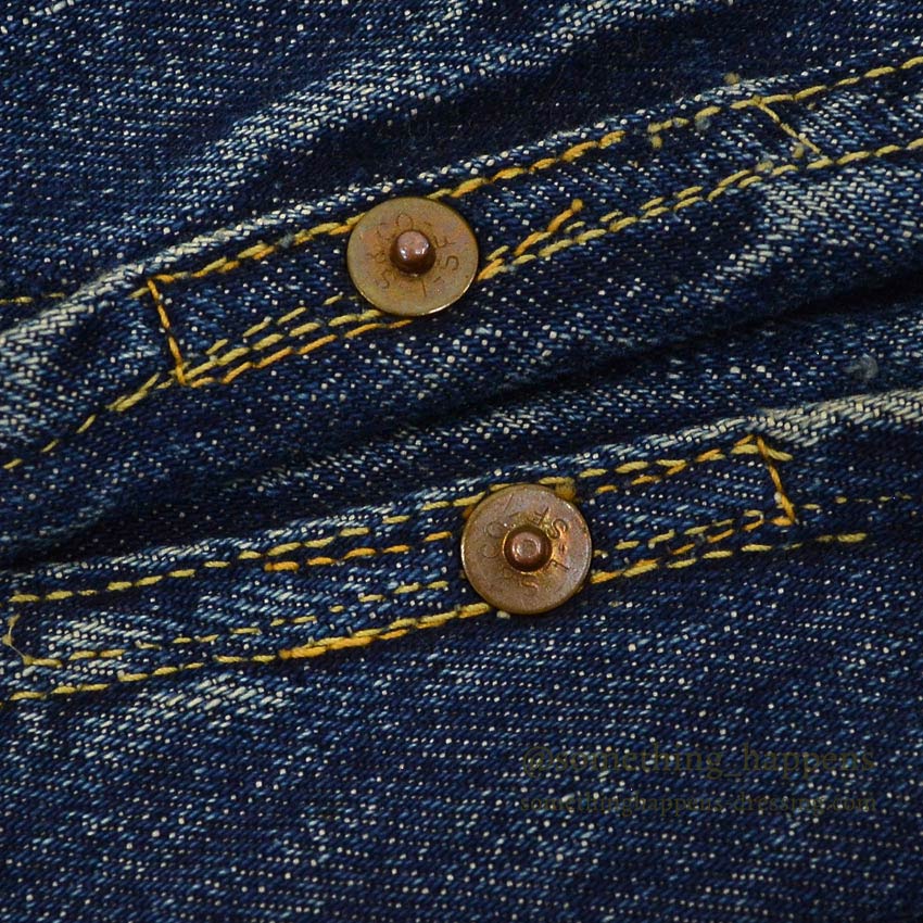 1940's LEVI'S 506XX TYPE1 DENIM JACKET DARK ...