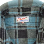 1970's〜 CHAMPION COTTON BLANKET SHIRT ... 151/2