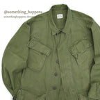 1960's USARMY JUNGLE FATIGUE JACKET...X-SMALL-SHORT