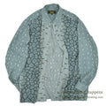 1980's〜 SAXIFON ART CLOUDS & SCALY PRINT SHIRT ... L
