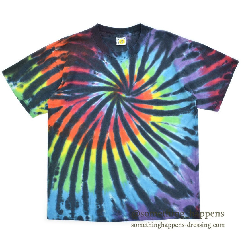 1980's〜 SUNDOG SPIRAL TIE DYE T-SHIRT ... L