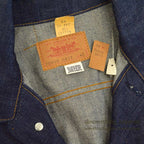 1970's DEADSTOCK Levi's 70505 small-e DENIM JACKET... 40