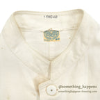 ~1930's ANGELICA JACKET CO. WHITE COVERALL CHANGE BUTTON... 40