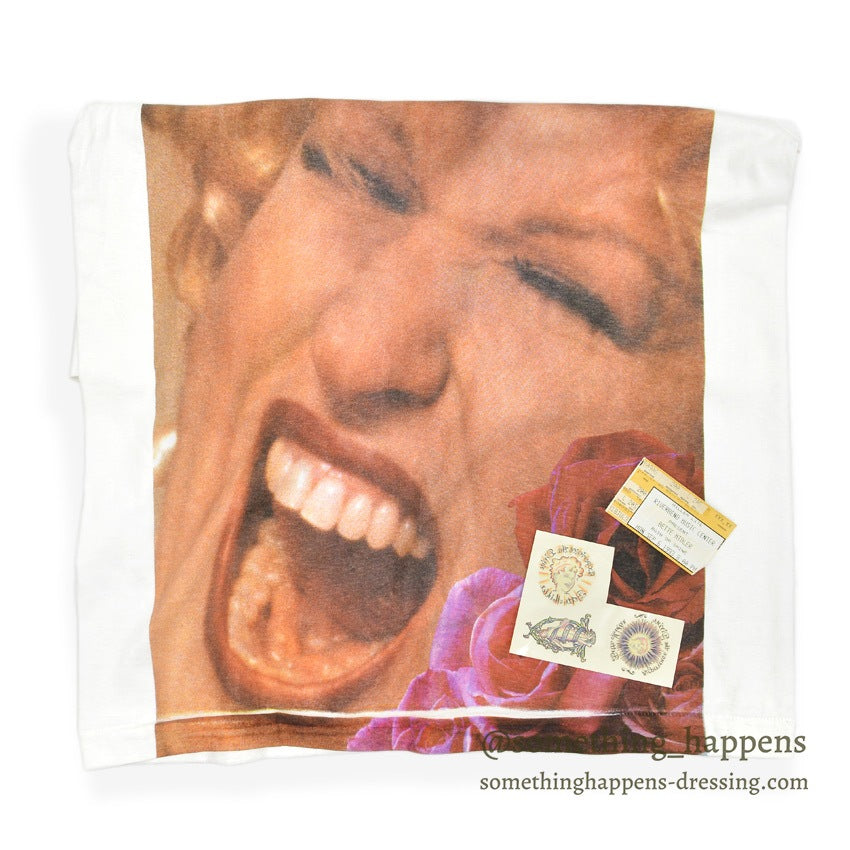 1990's DEADSTOCK BETTE MIDLER TOUR T-SHIRT / TICKET & TATOO ... XL