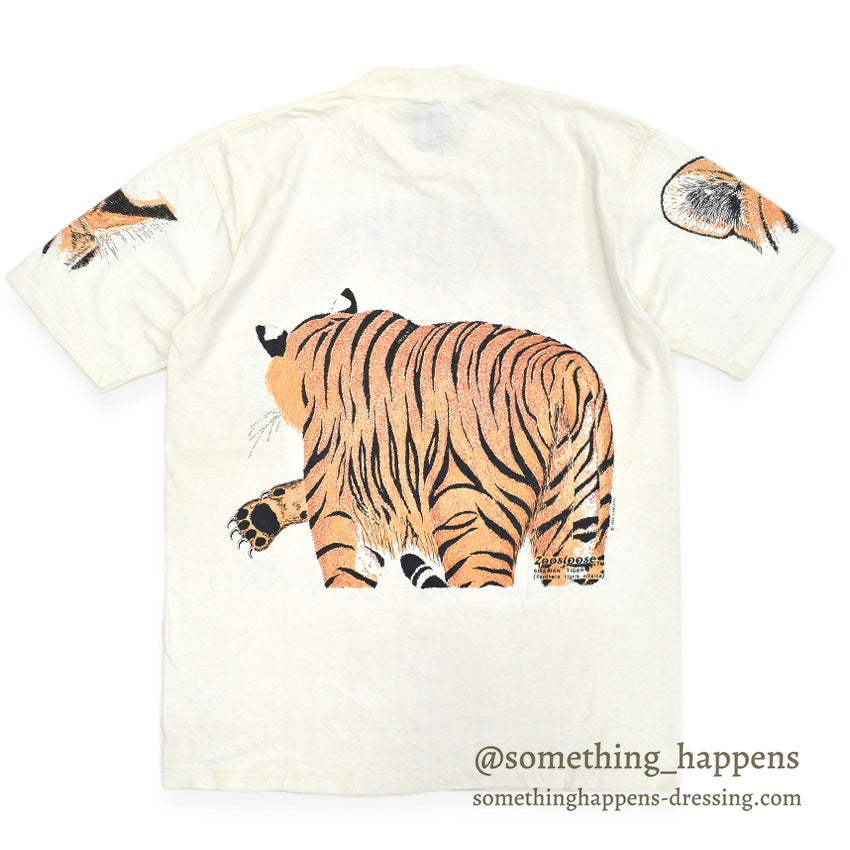 1980's DEADSTOCK ONEITA ZOOSLOOSE タイガー T-SHIRT ... XL