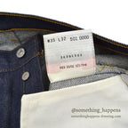 DEADSTOCK Levi's 501 DENIM PANTS Made in USA... W35/L32