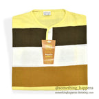 1960's DEADSTOCK TOWNCRAFT PENNEY'S WIDE BORDER HENLEY NECK T-SHIRT ... L