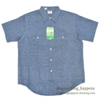 1960's DEADSTOCK BIGMAC PENNEYS CHAMBRAY S/S SHIRTS ... L