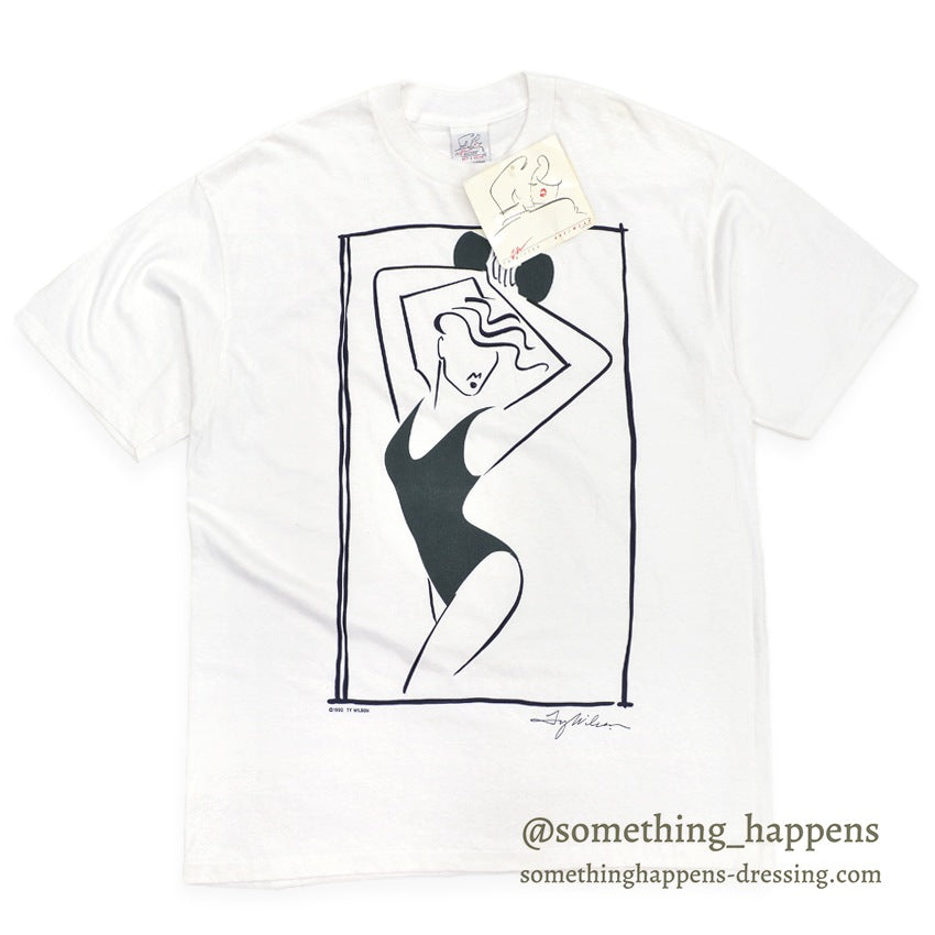 1990's DEADSTOCK TY WILSON ART 2 WEAR T-SHIRT ... XL