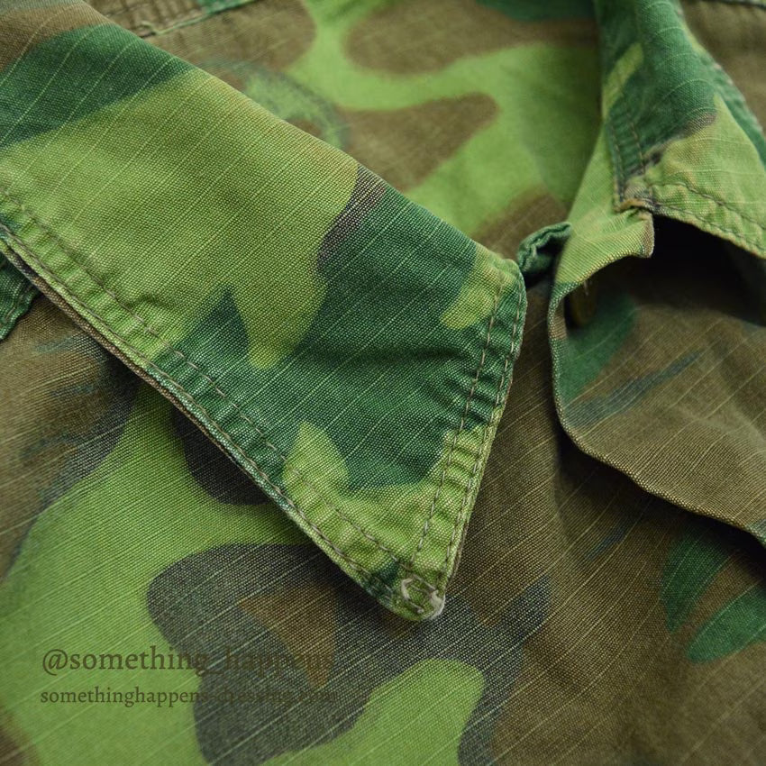 1960's~ERDL GREEN LEAF JACKET...