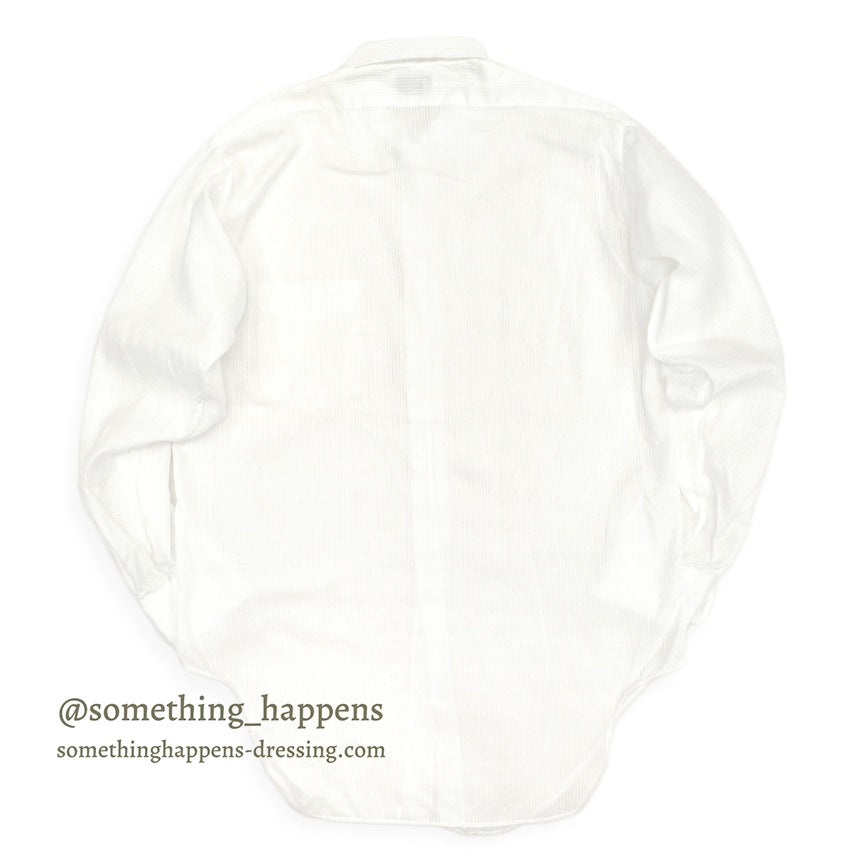 1960's MANHATTAN WHITE COTTON L/S SHIRT ... 15
