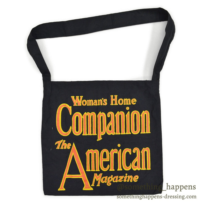 〜1940's DEADSTOCK COLLIER'S THE NATIONAL WEEKLY MAGAZINE DELIVERY BAG ...