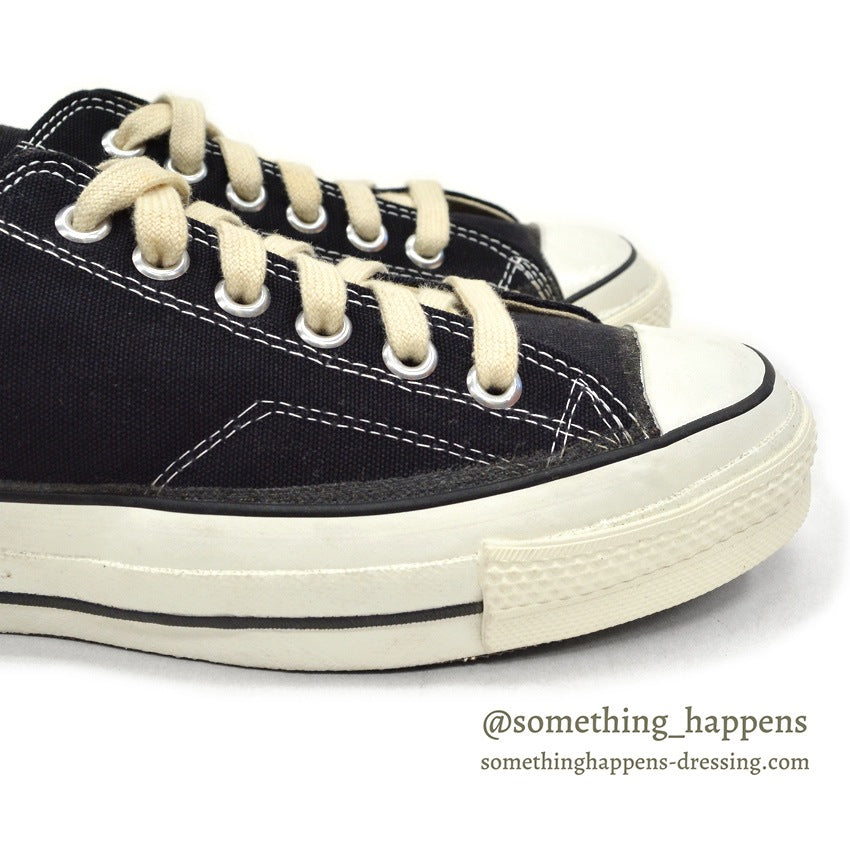 1970's DEADSTOCK CONVERSE CHUCK TAYLOR LO BLACK OX... 7