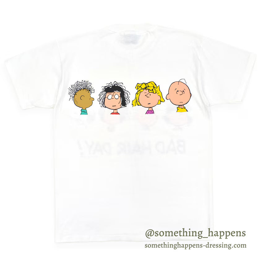 1990's DEADSTOCK CHANGES PEANUTS BAD HAIR DAY! T-SHIRT ... L