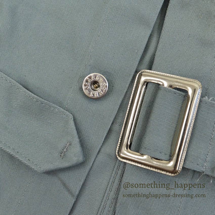 1960's DEADSTOCK SEARS ALL COTTON TWILL SHOP COAT... 38