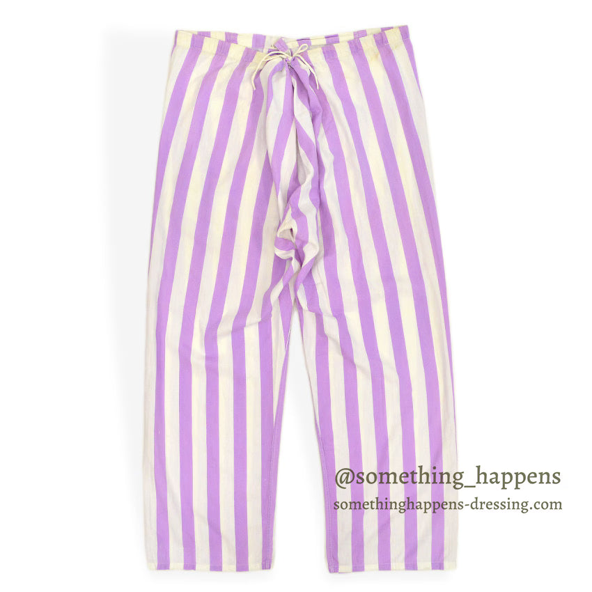 1930's〜 REID AND FORT PURPLE / WHITE PAJAMA SHIRT & PANTS ...