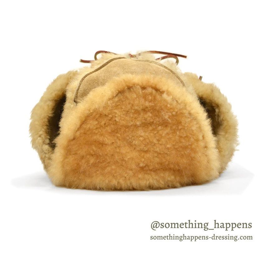 1980's L.L.BEAN SHEARLING HAT ... S