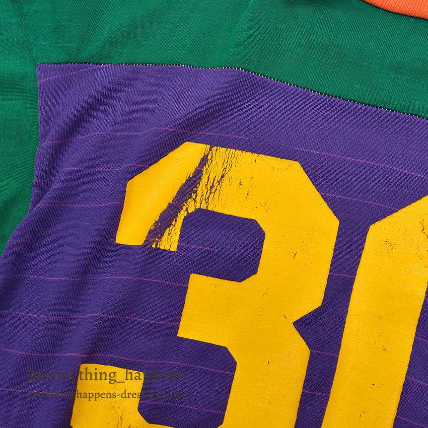 1970's CHAMPION CRAZY COLOR FOOTBALL SHIRT... L
