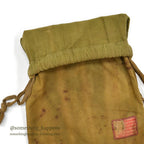 1910's~ WW1 ERA AMERICAN RED CROSS COTTON DITTY BAG US FLAG PATCH...