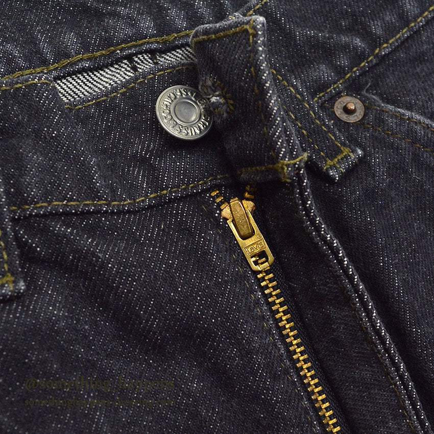 1980's Levi's 509 BLACK DENIM PANTS...W31/L34