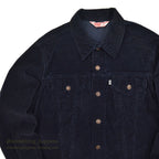 1970's Levi's 70505-1517 CORDUROY JACKET DARK NAVY... 46