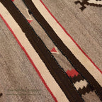 ~1930's NAVAJO RUG DIAMOND / LINE... 175cm/108cm