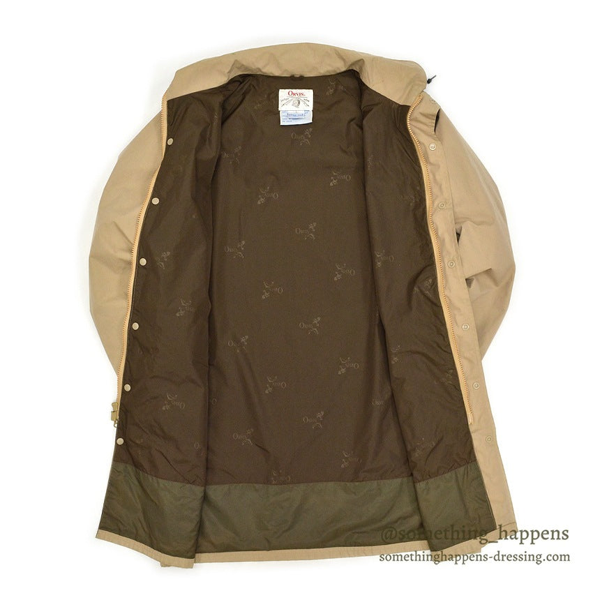 1980's ORVIS GORE-TEX OUTDOORS COAT TAN...L