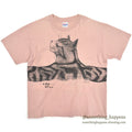1990's HANES A Hug... from New York PRINT T-SHIRT XL