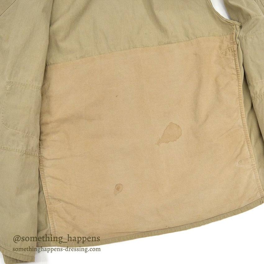 1950's LLBEAN COTTON POPLIN HUNTING VEST BIG SIZE...