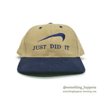 1990's~ JUST DID IT PARODY EMBROIDERY CAP...