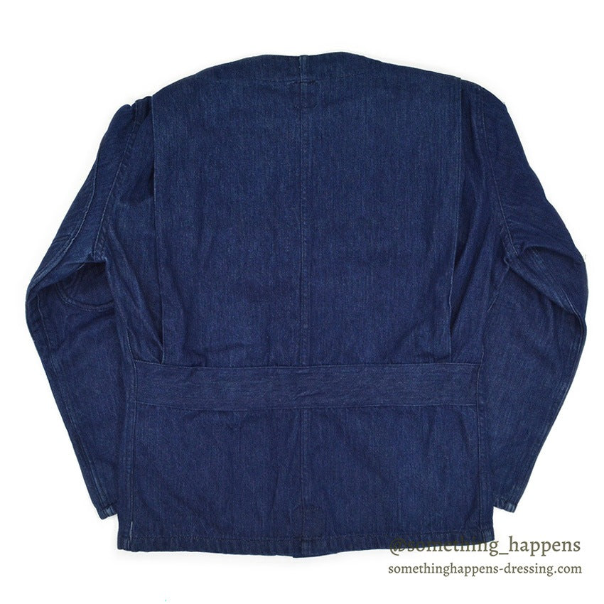 ~1980's USMILITARY COAT, SHOOTERS BLUE DENIM JACKET ... M