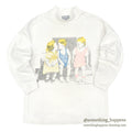 1990's JOLLY PHOTOGRAPH PRINT L/S T-SHIRT...