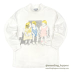 1990's JOLLY PHOTOGRAPH PRINT L/S T-SHIRT...