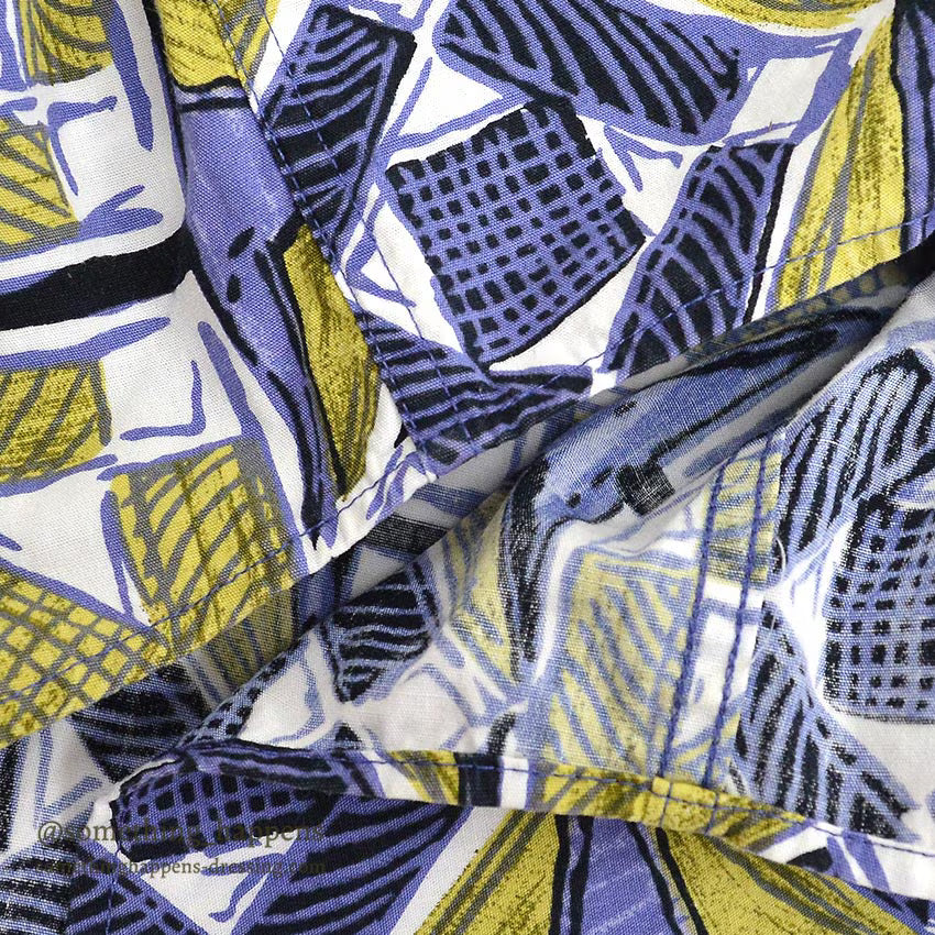 1980's BANANA REPUBLIC SAFARI & TRAVEL BATIK PRINT S/S SHIRT ... M