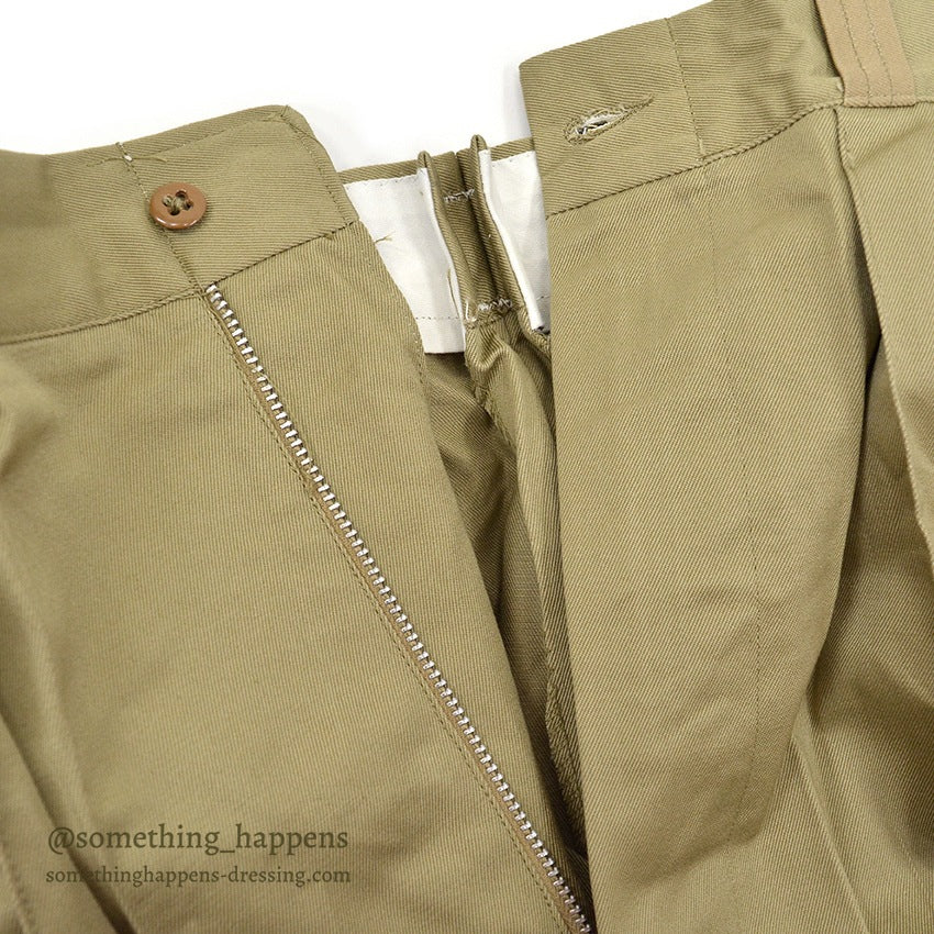 1950's DEADSTOCK U.S.ARMY SHORTS, MEN'S, COTTON, UNIFORM TWILL 1 ... W34