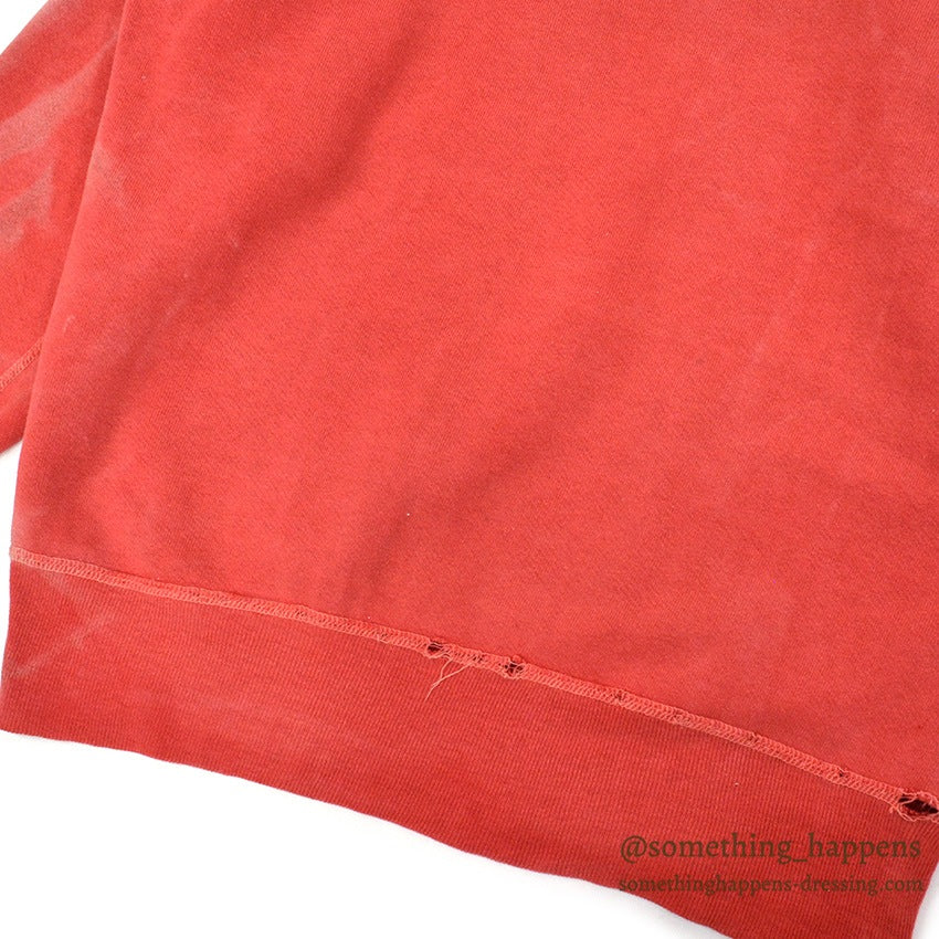 1960's RED FADED SWEAT SHIRT...
