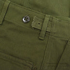 1960's DEADSTOCK USARMY TROUSERS, MEN'S, COTTON SATEEN OG107 ... MEDIUM