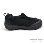 LLBEAN PRIMALOFT BLACK SUEDE LEATHER MOC SHOES...9W