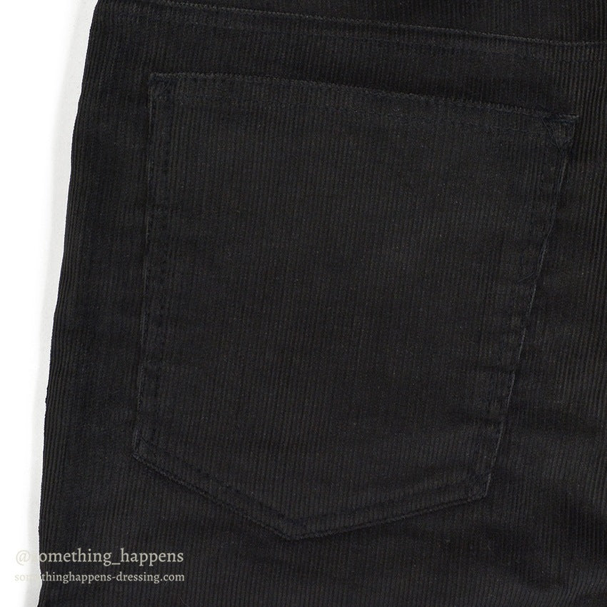 1980's DEADSTOCK Levi's 519-1558 BLACK CORDUROY PANTS... W38/L32