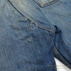 1930's~ UNKNOWN BUCKLE BUCK DENIM PANTS ... W32/L28