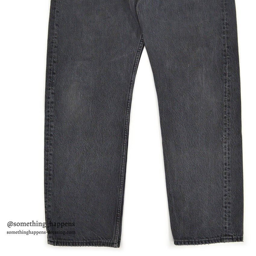 Levi's 501 BLACK DENIM PANTS FADED... W36/L30