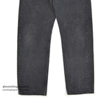 Levi's 501 BLACK DENIM PANTS FADED... W36/L30