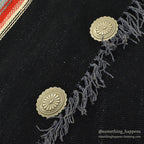 ~1940's CHIMAYO BLANKET JACKET BLACK...