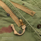 1950's USARMY M-51 HAND PAINTED CAMO FIELD JACKET... MR