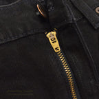 1980's DEADSTOCK Levi's 505 BLACK DENIM PANTS ... W38/L30