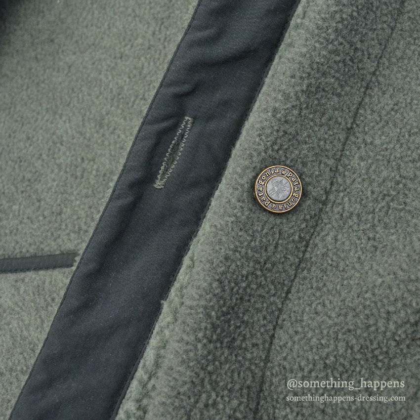 1990's PATAGONIA SYNCHILLA SHEARLING COAT MINT ... M