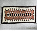NAVAJO RUG DIAMONDS PATTERN RUNNER... 157cm/80cm