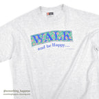 1990's STAFFORD BLAINE WALK PRINT T-SHIRT...X-LARGE