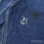 1950's HERCULES DENIM COVERALL GOOD FADED...