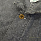 1950's VOISINEL GARMENT COMPANY BLACK COVERT COVERALL ... 40
